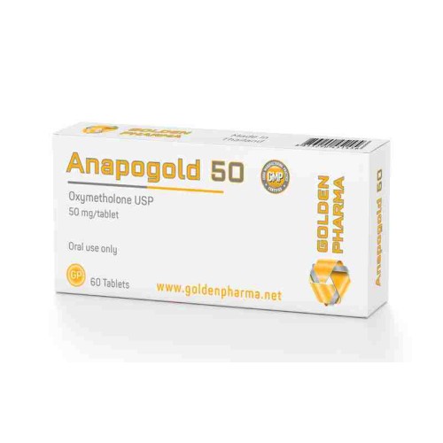 Golden Pharma Anapolon Oxymethalone 50MG 60 TABLET