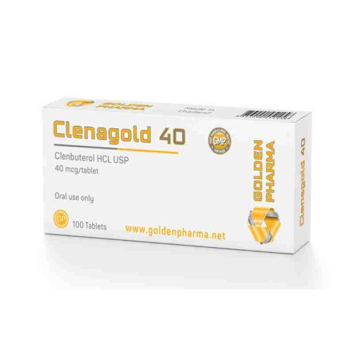 Golden Pharma Clenbuterol 40mcg 100 TABLET