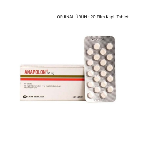 Abdi İbrahim Anapolon Oxymethalone 50MG 20 TABLET