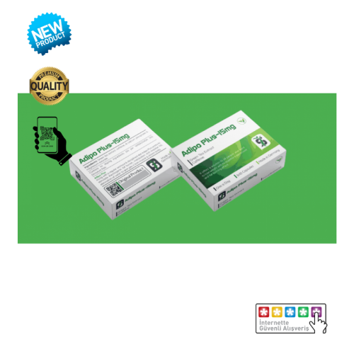 Adipo Plus 15MG 30 Kapsül Green Tea+Caffeine Extract