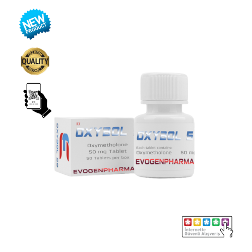 Evogen Pharma Oxymethalone 50MG 50 TABLET