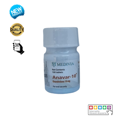  Medivia Pharma Anavar Oxandrolone 10MG 100 TABLET
