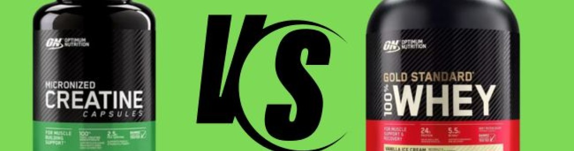Kreatin vs Whey Protein: Hangisi Sizin İçin Daha İyi? | Bilimsel Rehber