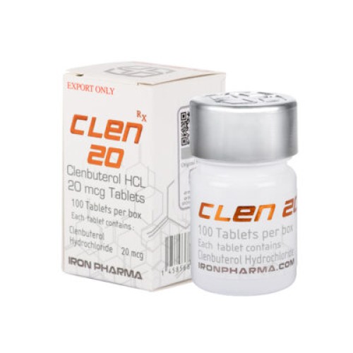 İron Pharma Clenbuterol 20MCG 100 TABLET
