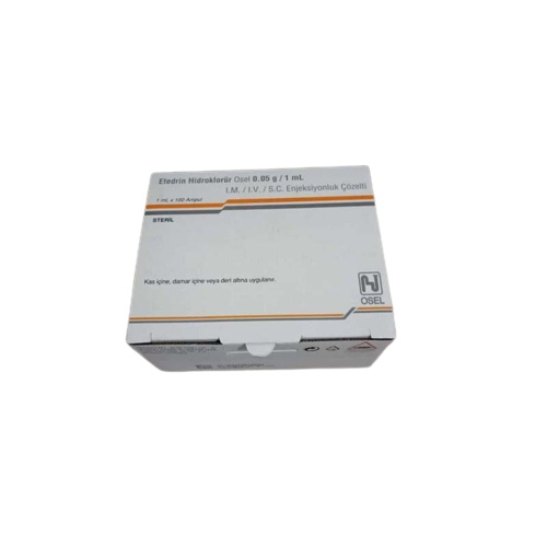 OSEL EFEDRİN Hidroklorür 1 KUTU 100 AMPÜL